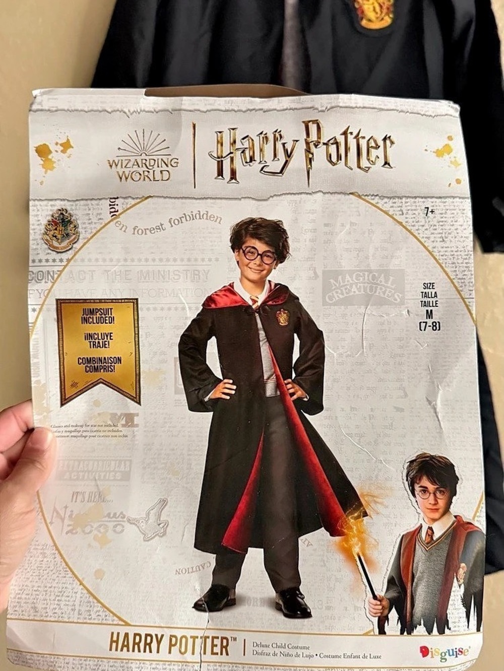 Harry Potter Gryffindor costume Boys Medium Like New